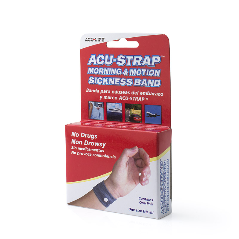 AcuStrap Morning and Motion Sickness Relief Bands (Pack of 2